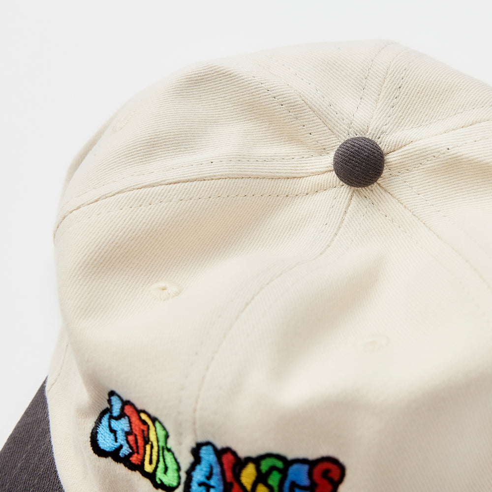 Good Advice 90s Logo Cap - Cream/Black