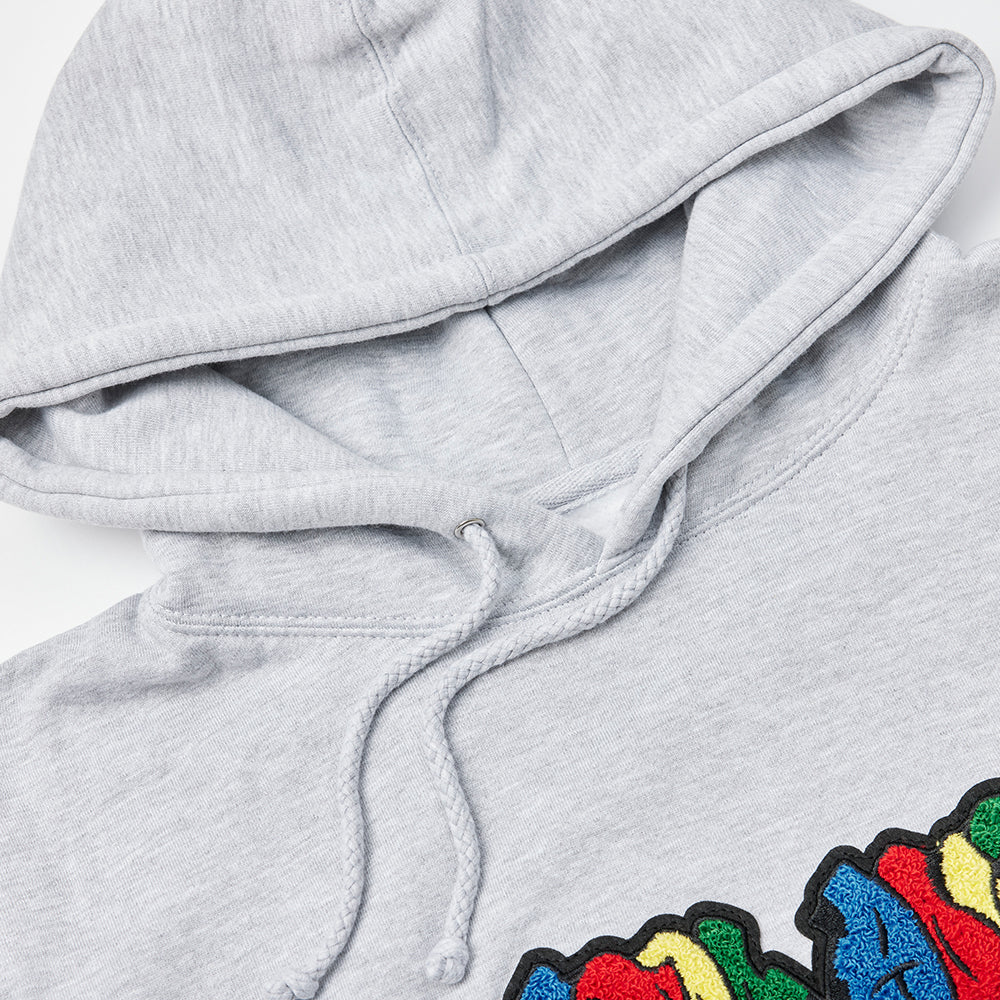 Good Advice 90s Logo Hoodie - Heather Grey