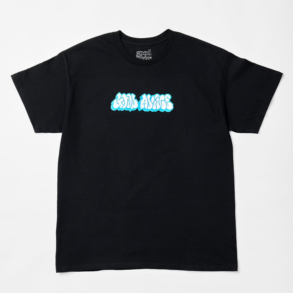 Good Advice 90s Logo T-Shirt - Black