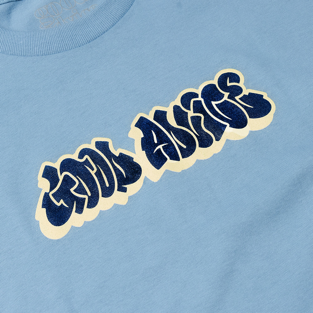 Good Advice 90s Logo T-Shirt - Slate Blue