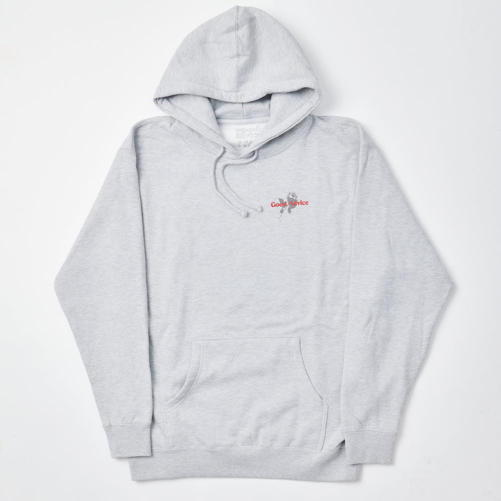 Good Advice Chat Line Hoodie - Heather Grey