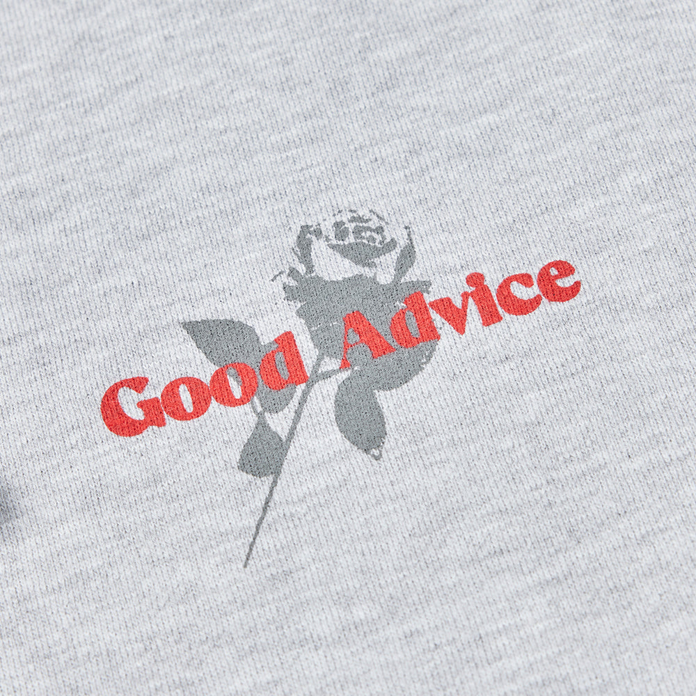 Good Advice Chat Line Hoodie - Heather Grey